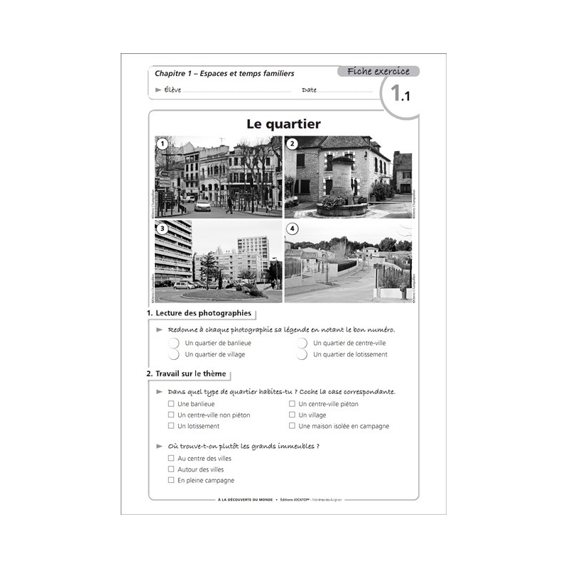 Exemple de fiche (A4) Exemple de fiche (A4)