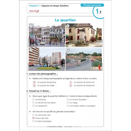Exemple de fiche (A4) Exemple de fiche (A4)