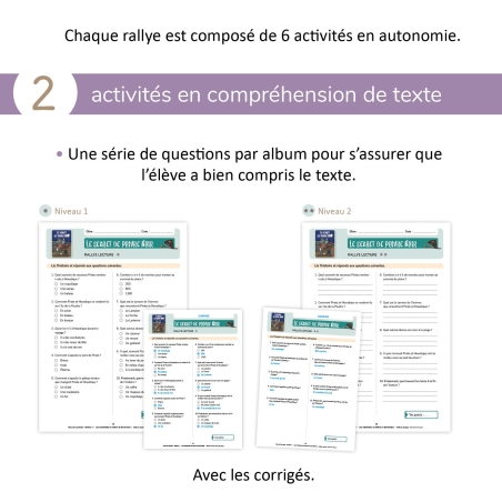 Les aventures de Pirate et Moustique - Niveau 3 - Fichier pédagogique Les aventures de Pirate et Moustique - Niveau 3 - Fichier pédagogique