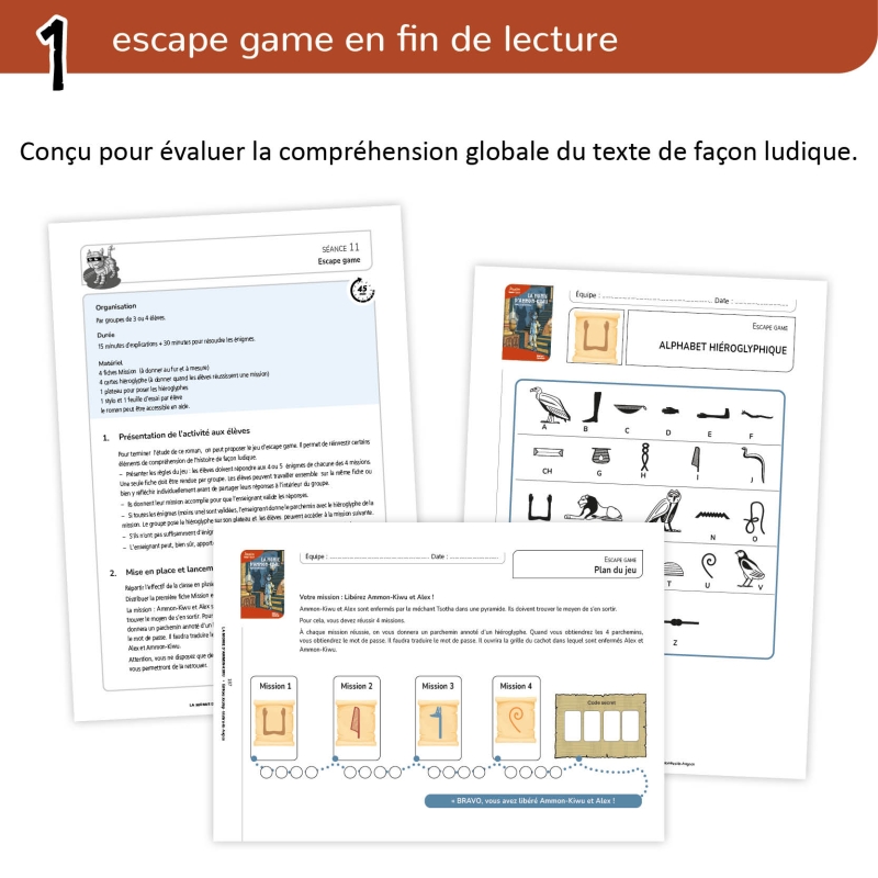 La momie d'Ammon-Kiwu - dossier pédagogique - cycle 3