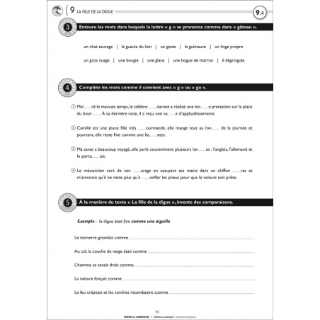 Exemple de fiche Élève Exemple de fiche Élève