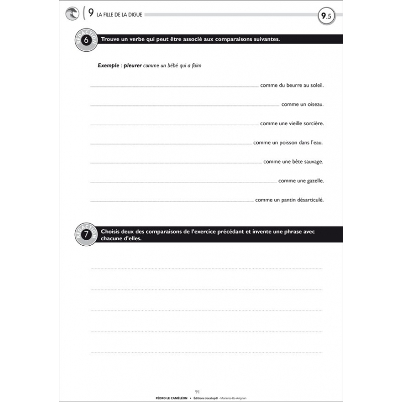 Exemple de fiche Élève Exemple de fiche Élève