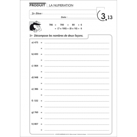 Exemple de fiche Exemple de fiche