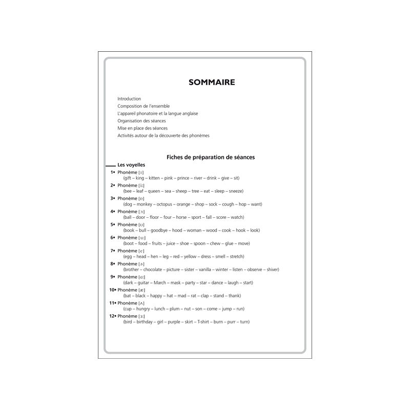 Sommaire
