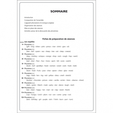 Sommaire