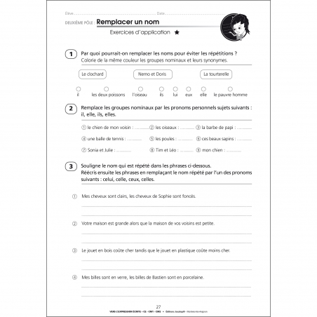 Exercice d'application avec corrigés Exercice d'application avec corrigés