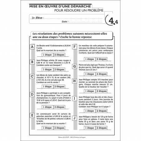 Exemple de fiche Exemple de fiche