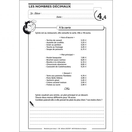 Exemple de fiche Exemple de fiche