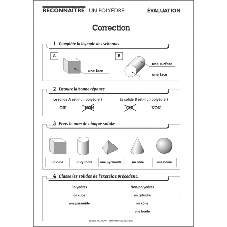 Exemple de fiche Exemple de fiche