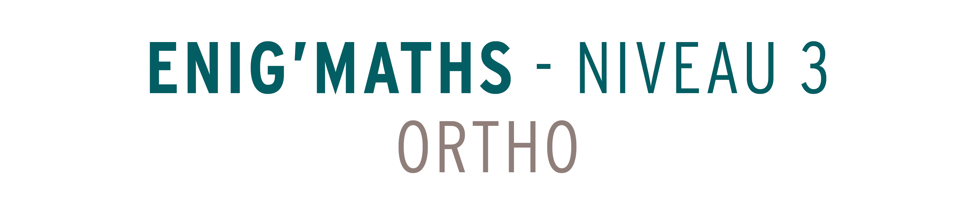 visuel enig maths niveau 3 ortho